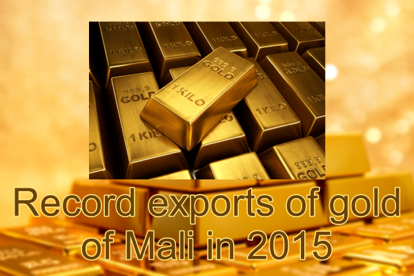 Mali Gold Export 2015